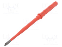 Interchangeable blade; Pozidriv®; Size: PZ1; insulated,slim