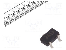 IC: voltage regulator; LDO,fixed; -3V; 0.2A; SOT23A; SMD; -40÷85°C