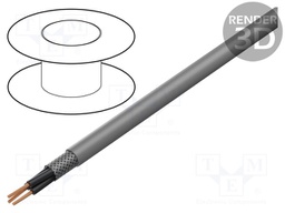 Wire; ÖLFLEX® CLASSIC 415 CP; 3x0,5mm2; tinned copper braid; PUR