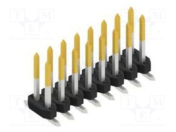 Connector: pin strips; pin header; male; PIN: 16; 2mm; SMT; 2x8; 100V