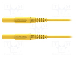 Test lead; 16A; 4mm banana plug-4mm banana plug; Len: 1.5m