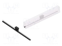Connector: pin strips; pin header; male; PIN: 35; 2.54mm; SMT; 1x35