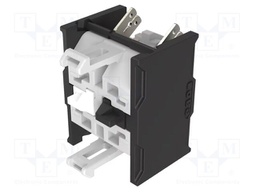 Contact block; 22mm; OptoHiT; front fixing; plug-in terminals