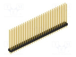 Connector: pin strips; pin header; male; PIN: 64; 2.54mm; THT; 2x32