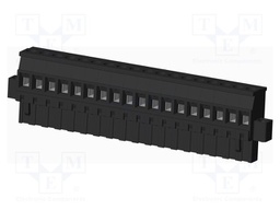 Connector: pluggable terminal block; plug; female; angled 90°