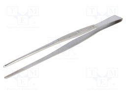 Tweezers; Tweezers len: 220mm; Blades: straight; Tipwidth: 3.5mm