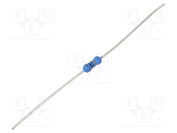 Resistor: metal film; THT; 100kΩ; 250mW; ±0.1%; 6.3x2.3mm; 10ppm/°C