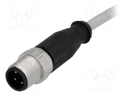 Plug; M12; PIN: 4; male; A code-DeviceNet / CANopen; 1.5m; straight