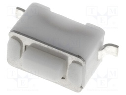 Microswitch TACT; SPST-NO; Pos: 2; 0.05A/12VDC; SMT; none; 1.6N