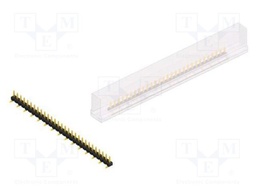 Connector: pin strips; pin header; male; PIN: 29; 2.54mm; SMT; 1x29