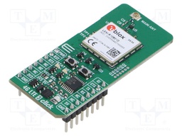 Click board; Comp: LEXI-R10801D; 4G LTE; 3.3VDC,5VDC