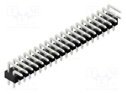Connector: pin strips; pin header; male; PIN: 40; 2.54mm; THT; 2x20