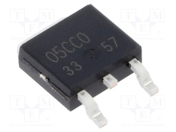 Fixed LDO Voltage Regulator, 4V to 25V, 300mV Dropout, 5Vout, 1Aout, TO-252-3