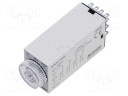 Timer; 1÷10s; 4PDT,relay; 250VAC/3A,24VDC/3A; Usup: 24VDC; socket