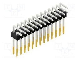 Connector: pin strips; pin header; male; PIN: 26; 2.54mm; THT; 2x13