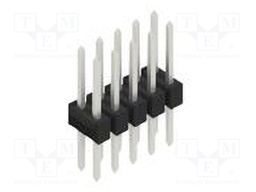 Connector: pin strips; pin header; male; PIN: 10; 2.54mm; THT; 2x5