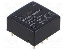 Converter: DC/DC; Protection: short circuit protection SCP