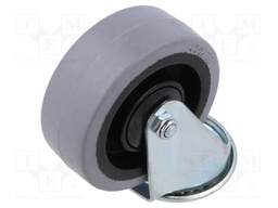 Transport wheel; Ø: 100mm; W: 36mm; H: 128mm; torsional; 150kg