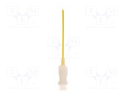 Dispensing Tip, Flexible, Polypropylene, TS-P Series, Yellow, 1.25 ", 50 Pack