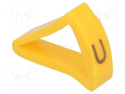 Markers for cables and wires; Label symbol: U; 10÷16mm; H: 21mm