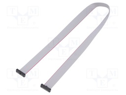 Ribbon cable with IDC connectors; Tape ph: 0.64mm; 66.04mm