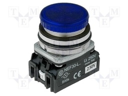 Control lamp; 30mm; NEF30; -15÷30°C; Illumin: LED,filament lamp