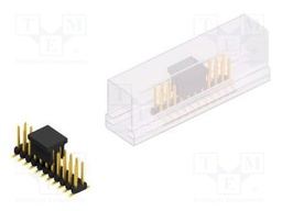 Connector: pin strips; pin header; male; PIN: 22; 2mm; SMT; 2x11