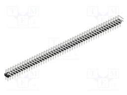 Connector: pin strips; pin header; male; PIN: 96; 2mm; THT; 2x48