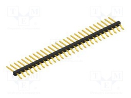 Connector: pin strips; pin header; male; PIN: 28; 2mm; SMT; 1x28