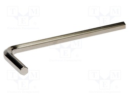 Wrench; hex key; HEX 3mm; Overall len: 66mm; steel