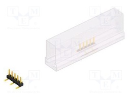 Connector: pin strips; pin header; male; PIN: 5; 2mm; SMT; 1x5; 100V