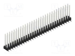 Connector: pin strips; pin header; male; PIN: 58; 2.54mm; SMT; 2x29