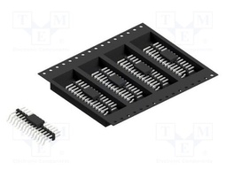 Connector: pin strips; pin header; male; PIN: 28; 2mm; SMT; 2x14