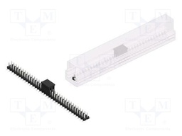 Connector: pin strips; pin header; male; PIN: 68; 2.54mm; SMT; 2x34