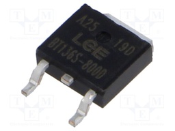 Triac; 800V; 4A; TO252; Igt: 5mA; Ufmax: 1.7V