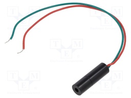 Module: laser; 5mW; red; line; 650nm; 4.5÷5.5VDC; 15÷45mA; 45°
