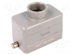 Enclosure: for Han connectors; Han HMC; size 10B; for cable; M25