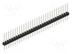 Connector: pin strips; pin header; male; PIN: 30; 2.54mm; THT; 1x30