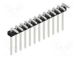 Connector: pin strips; pin header; male; PIN: 12; 2mm; THT; 1x12