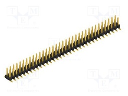 Connector: pin strips; pin header; male; PIN: 68; 2mm; SMT; 2x34