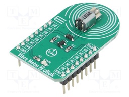 Click board; vibration motor driver; PWM; mikroBUS connector