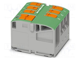 Splice terminal: rail; 24A; 450V; push-in; PA; L: 21.7mm; 0.14÷4mm2