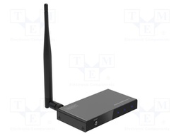 HDMI extender; HDCP 1.3,HDMI 1.4; DC socket,HDMI socket,IrDA