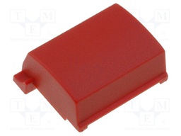 Button; red; Application: MEC3ATH9; Mat: plastic