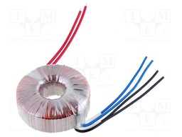 Transformer: toroidal; 100VA; 230VAC; 21V; 21V; 2.38A; 2.38A; 1.1kg