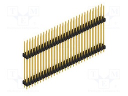 Connector: pin strips; pin header; male; PIN: 58; 2.54mm; THT; 2x29