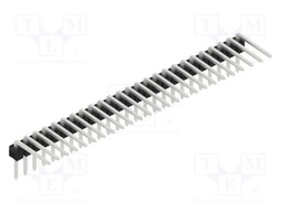 Connector: pin strips; pin header; male; PIN: 25; 2.54mm; THT; 1x25