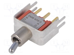 Switch: toggle; Pos: 2; SPDT; ON-ON; 2A/250VAC; 5A/28VDC; -30÷85°C