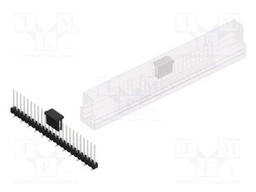 Connector: pin strips; pin header; male; PIN: 24; 2.54mm; SMT; 1x24