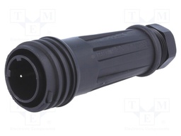 Connector: circular; plug; male; PIN: 2; Buccaneer 900; for cable